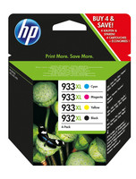 Hewlett Packard HP 932 BLACK / 933 CMY ORIGINAL