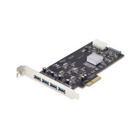 StarTech.com 4-PORT USB-A PCIE CARD 5GBPS