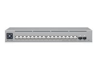 Ubiquiti Switch full managed Layer3 18 Port • 4x 2,5 GbE • 12x GbE • PoE Budget 180W • 4x PoE bt • 1