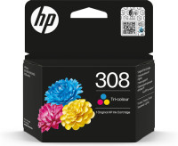 Hewlett Packard HP 308 TRI-COLOR ORIGINAL INK