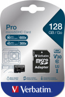 Verbatim MICRO SDXC CARD PRO UHS-I 128GB