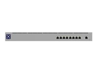 Ubiquiti Switch full managed Layer2 9 Port • 9x GbE • PoE Budget 120W • 4x PoE at • 4x PoE bt • batt