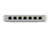 Ubiquiti Switch full managed Layer2 8 Port • 8x GbE • PoE Budget 52W • 7x PoE at • 1x PoE bt In • De