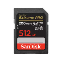Sandisk EXTREME PRO 512GB SDXC MEMORY