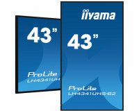 Iiyama 43IN 3840X2160 4K UHD IPS 1 HAZ