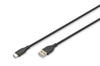 Digitus 2M USB-A TO USB-C CABLE BLACK