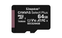 Kingston 64GB MICROSDXC CANVAS SELECT 3P