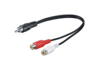 Mcab Y-RCA ADAPTER CABLE 0.2MM/2F