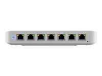 Ubiquiti Switch full managed Layer2 8 Port • 8x GbE • PoE Budget 202W • 7x PoE at • 1x PoE bt In • D