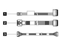 Lenovo ISG ThinkSystem SR650 V3 M.2 SATA/x4 NVMe SFF RAID Cable Kit