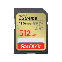 Sandisk EXTREME 512GB SDXC MEMORY CARD