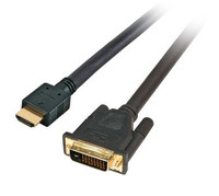 Mcab 2M HDMI DVI -D 24+1 CABLE GOLD