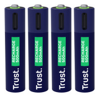 Trust USB-C RECHARGEABLE BATTERIES 4P