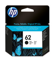 Hewlett Packard HP 62 BLACK ORIGINAL INK