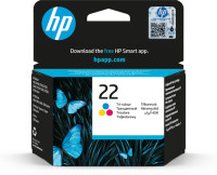 Hewlett Packard HP 22 TRI-COLOR ORIGINAL INK