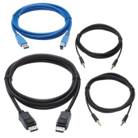 Eaton DISPLAYPORT KVM CABLE KIT 4K DP