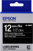 Epson TAPE LK-4BWV VIVID WHITE/BLACK