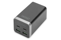 Digitus 4-PORT WALL CHARGER BLK/SILV