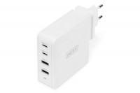 Digitus 4-PORT USB-C WALL CHARGER WHITE
