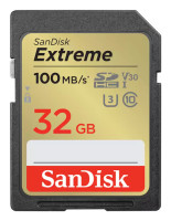 Sandisk EXTREME 32GB SDHC MEMORY CARD