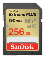 Sandisk EXTREME PLUS 256GB SDXC MEMORY