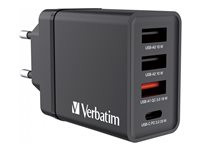 Verbatim CHR-30EU1 WALL CHARGER 30W BLK