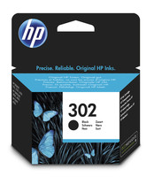 Hewlett Packard HP 302 BLACK ORIGINAL INK