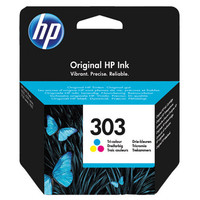 Hewlett Packard HP 303 TRI-COLOR ORIGINAL INK