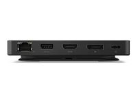 Lenovo USB-C Dual Display Travel Dock with 100W Adapter EU