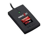 RF IDEAS WAVE ID Solo Keystroke Indala 27 bit Black USB Reader
