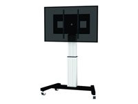 NEOMOUNTS BY NEWSTAR PLASMA-M2500SILVER / Motorized Mobile Floor Stand / mount for use with 42 100