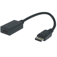 Mcab DP TO HDMI CABLE 0.2M BLACK