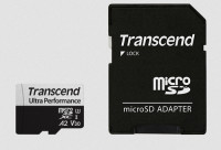 Transcend 64GB MICROSD W/ ADAPTER UHS-I