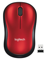 Logitech WIRELESS MOUSE M185 RED