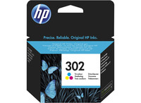 Hewlett Packard HP 302 TRI-COLOR ORIGINAL INK