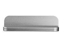 NEOMOUNTS BY NEWSTAR NewStar Notebook Desk Stand (vertical)Silver