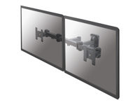 NEOMOUNTS BY NEWSTAR Neomounts FPMA-W960D - Klammer - Voll beweglich - für 2 LCD-Displays - Schwarz