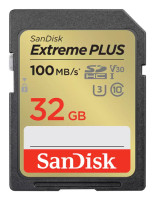 Sandisk EXTREME PLUS 32GB SDHC MEMORY