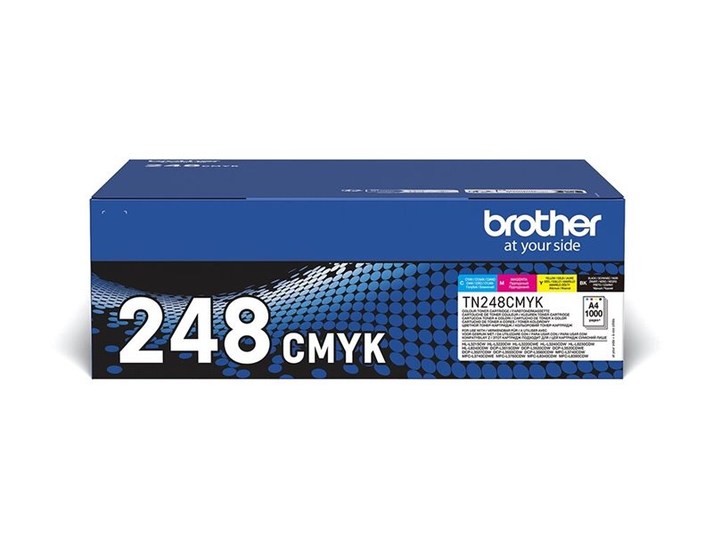 Brother TN248VAL Multipack - 4er-Pack - Schwarz