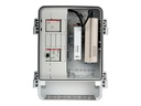 Axis T98A18-VE Media Converter Cabinet A - Medienkonverter - 1GbE - 10Base-T, 100Base-TX, 1000Base-X, 100Base-X - 2 Anschlüsse - RJ-45 / SFP (mini-GBIC)