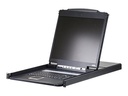 ATEN CL1316N - KVM-Konsole mit KVM-Switch - 16 Anschlüsse - PS/2, USB - German QWERTZ - 48.3 cm (19")