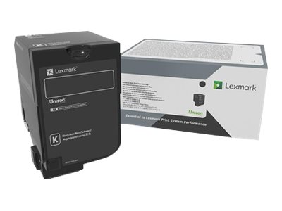 Lexmark Hohe Ergiebigkeit - Schwarz - original