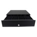 APG E3000 Slide-Out Cash Drawer, 8C5N, Black, 446 x 410 x 109, Hardwired RJ11, 24v solenoid, Alike