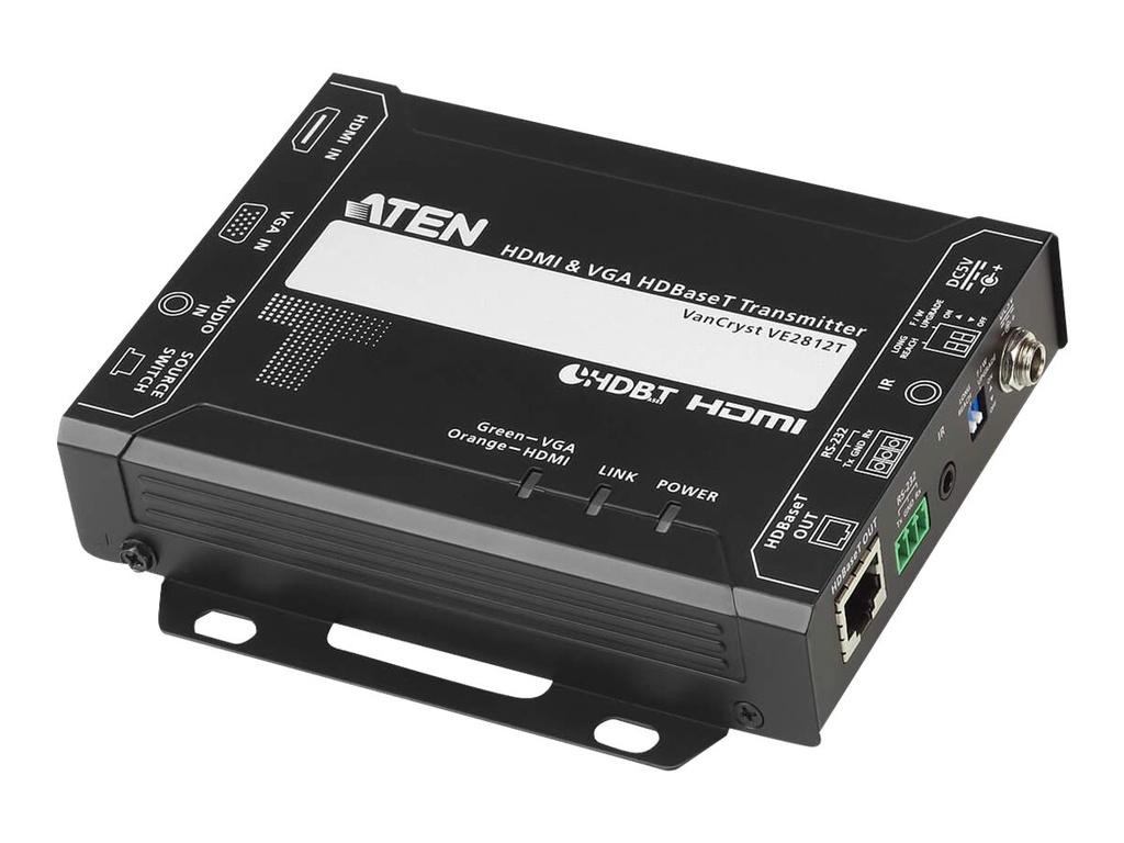 ATEN VE2812T-AT-G - 4096 x 2160 Pixel - AV-Sender - 100 m - Kabelgebunden - 3D - HDCP