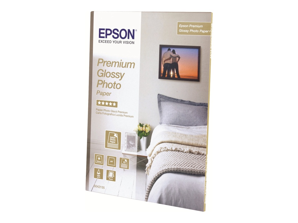 Epson Premium Glossy Photo Paper - Glänzend - harzbeschichtet - Rolle (111,8 cm x 30,5 m)