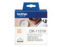 Brother DK-11219 - Schwarz auf Weiß - Rolle (1,2 cm)