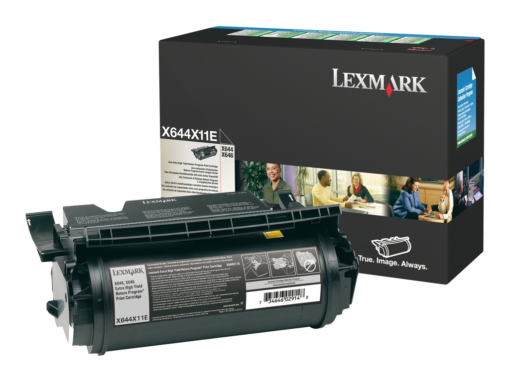Lexmark Besonders hohe Ergiebigkeit - Schwarz