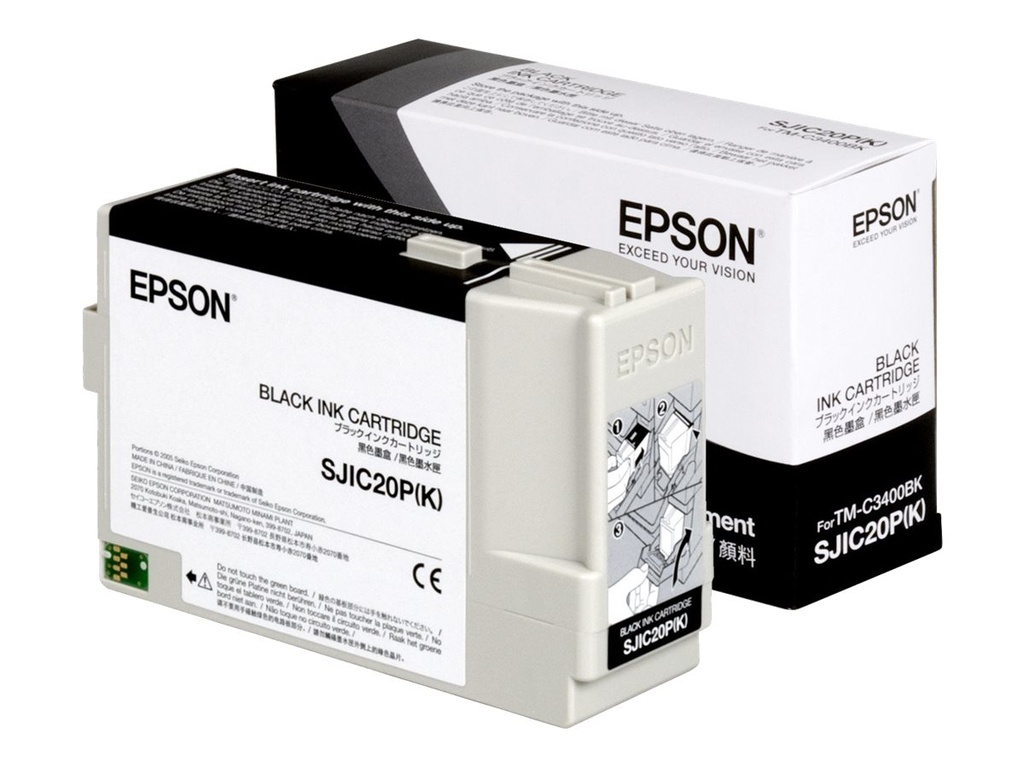 Epson SJIC20P(K) - Schwarz - original - Tintenpatrone