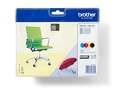 HP Brother LC229XLVALBP - 4er-Pack - Schwarz, Gelb
