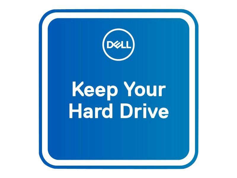 Dell 3 jahre Keep Your Hard Drive - Serviceerweiterung - keine Rückgabe des Laufwerks (für Server)